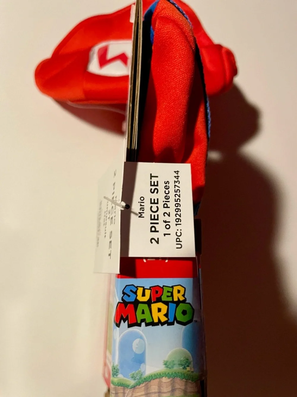 New Super Mario Bros Mario Halloween Costume Toddler Size 2T NWT Disguise - Picture 10 of 11